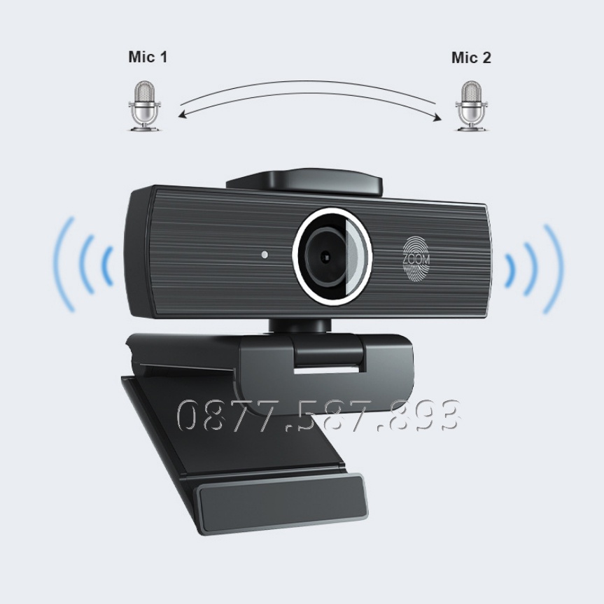 WEBCAM CAO CẤP COVID SERI - UHD 4K - 2 MIC -ZOOM VÂN TAY -USB 2.0- CHUYÊN DẠY HỌC- LIVESTREAM