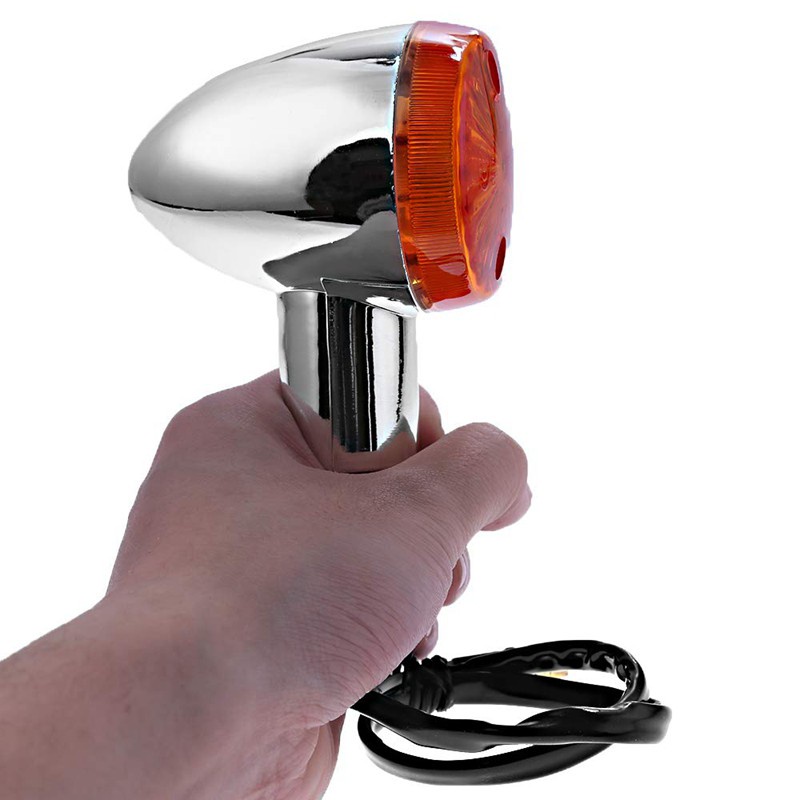 Đèn xi nhan trước sau cho xe mô tô Honda Harley Kawasaki Suzuki Yamaha