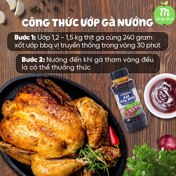 Combo 3 Xốt Ướp Món Nướng BBQ Tiết Kiệm 15K - Xốt Ướp Món Nướng Đủ Hương Vị