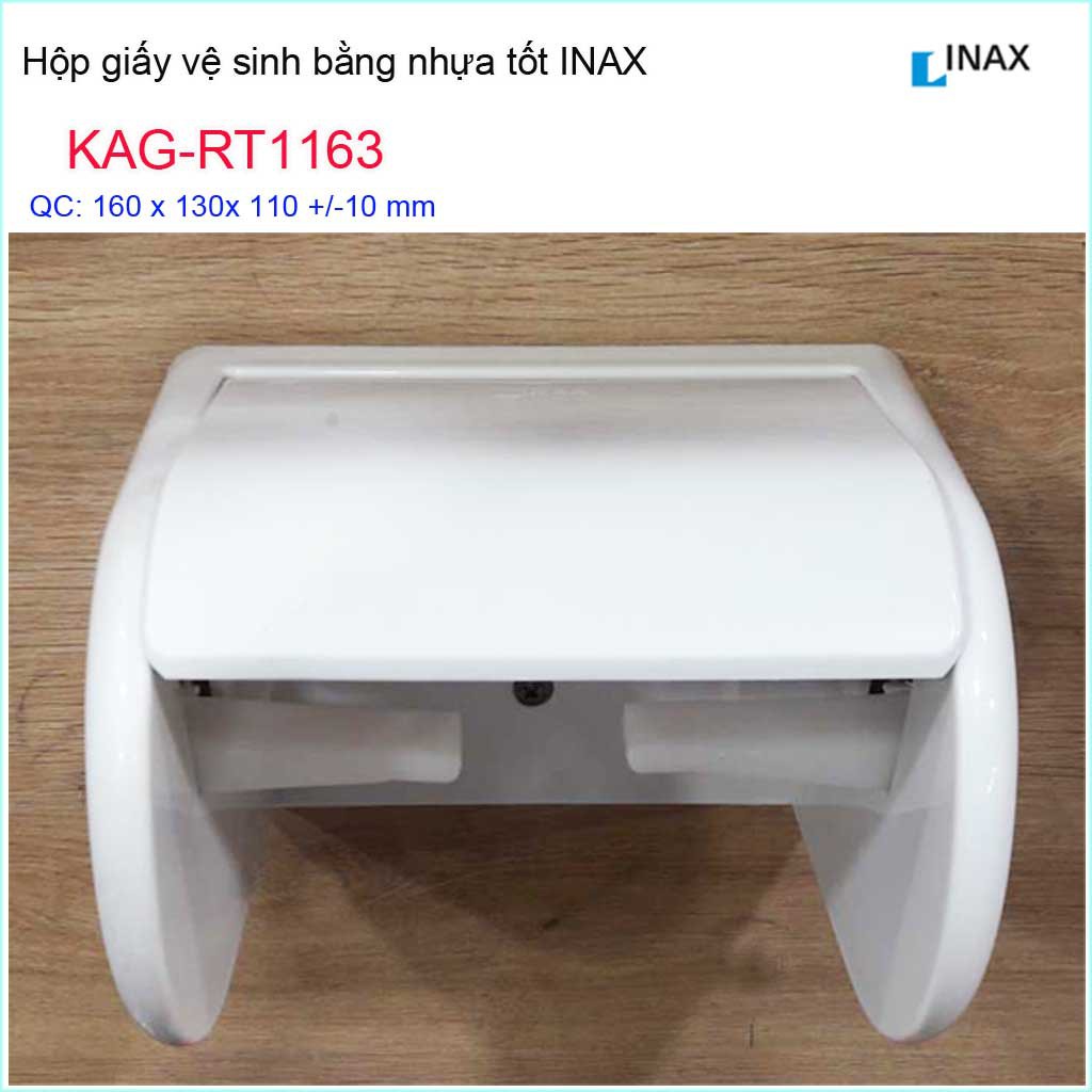 Hộp giấy vệ sinh Inax, lô giấy vệ sinh bằng nhựa, móc giấy Inax KAG-RT1163