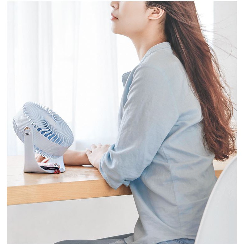 Quạt sạc tích điện mini để bàn văn phòng, bàn làm việc,bàn học | BigBuy360 - bigbuy360.vn