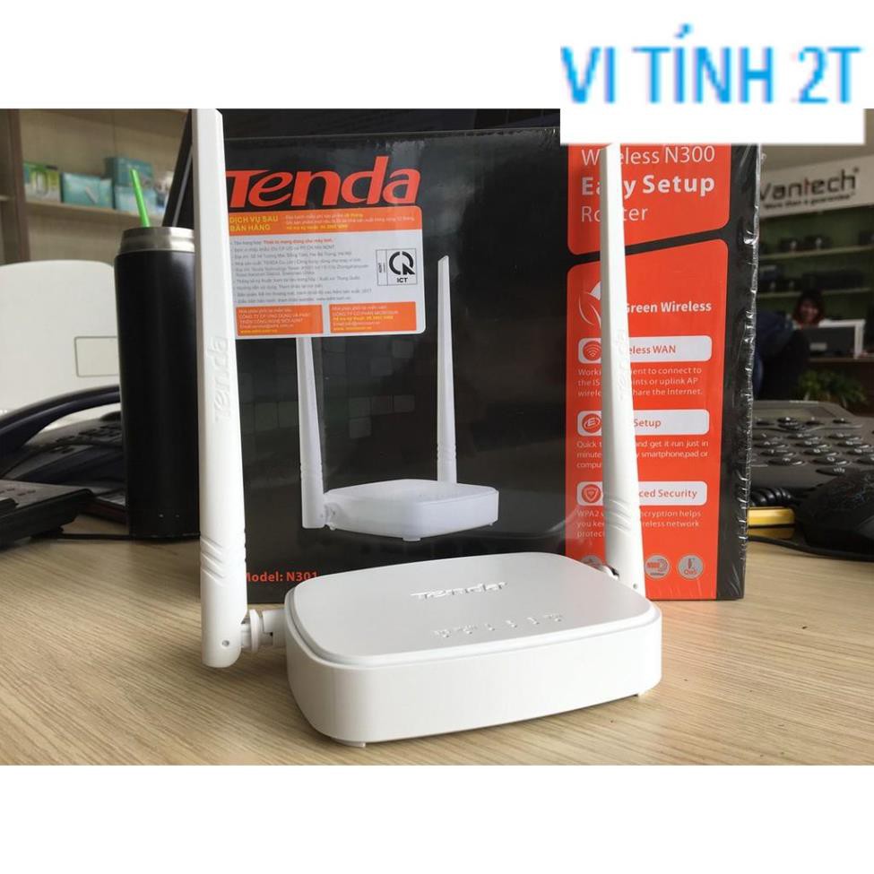 ộ phát sóng Wifi Tenda N301 bảo hành 36 tháng