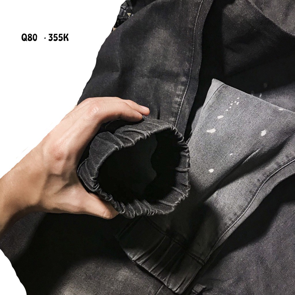 [Nowship/Grab] - [#Bigsize 80kg-125kg]- Quần Joger Jean Thun Dài màu xám co giãn size to- Q80 | BigBuy360 - bigbuy360.vn
