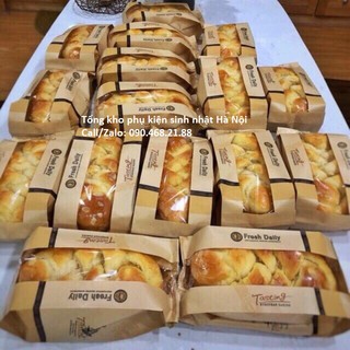 [FREESHIP❤️] Combo 500 túi đựng bánh mì hoa cúc dọc)