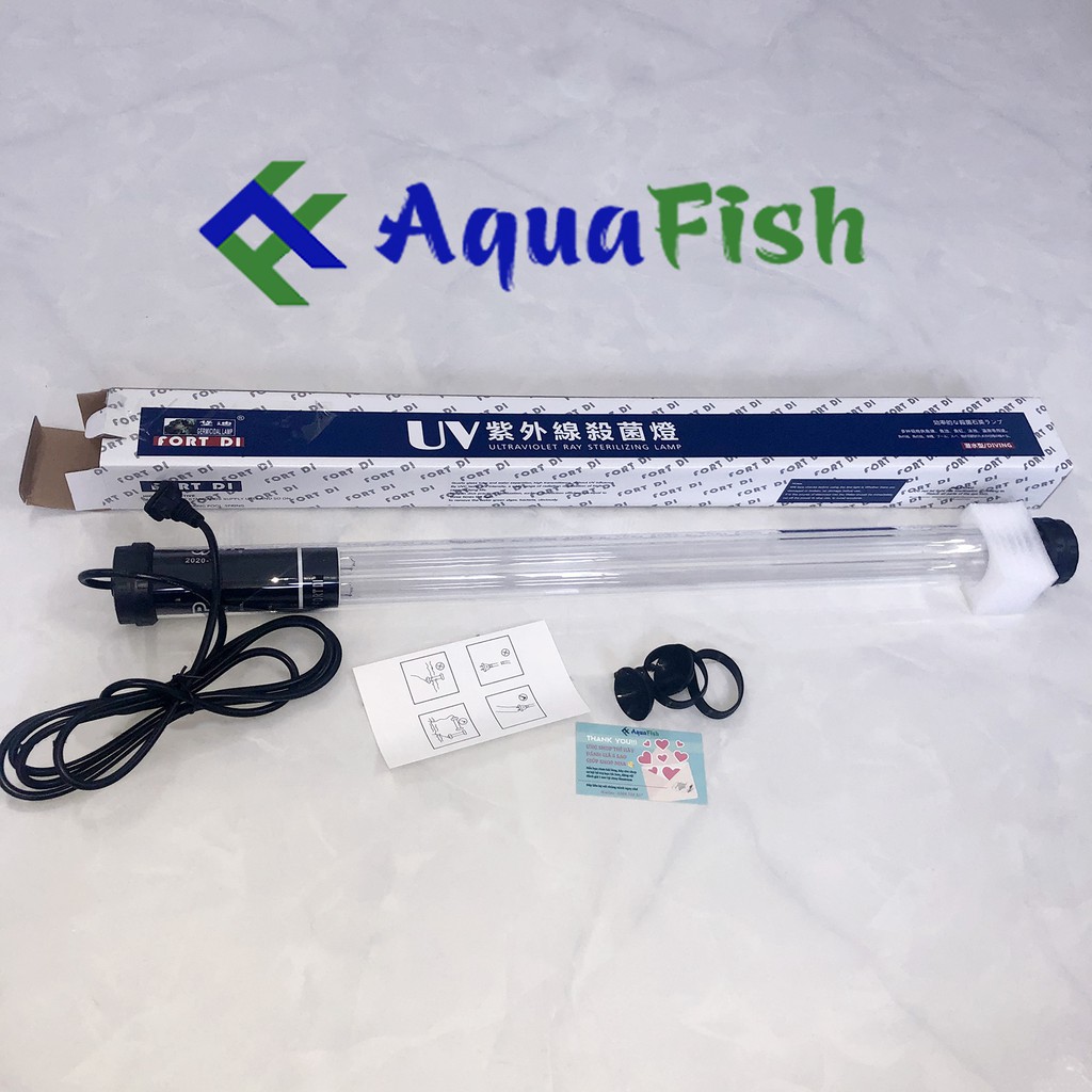 Đèn Diệt Tảo Cho Hồ Cá Koi UV 100w Fort Di, 3D, Gebo (đèn diệt tảo chuyên dụng cho hồ cá koi được tin dùng)
