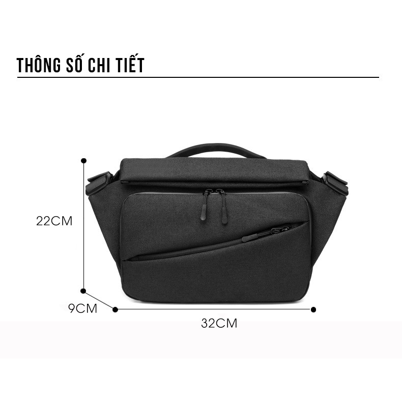 ZÓNG® Túi Đeo Chéo/ Đeo Hông iPad OZUKO 9349