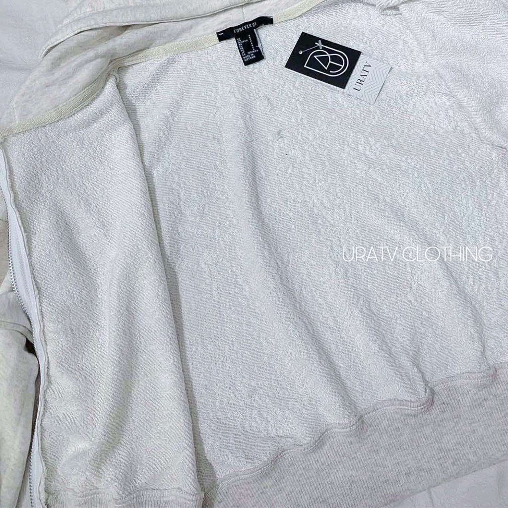 [FREESHIP - ẢNH CHÍNH CHỦ] Áo khoác nỉ dáng LỬNG F21 195 | BigBuy360 - bigbuy360.vn