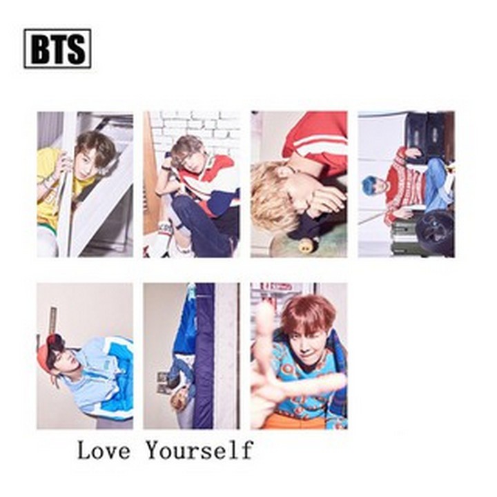 (6 mẫu) Card bts Chữ ký trong ảnh album idol Hàn quốc in hình đẹp