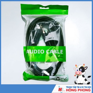 Dây audio kiwi cao cấp 2 av hoa sen ra 2 av bằng đồng dài 1,5 mét và 3 mét. cáp hoa sen rca kiwi. cáp av hoa sen hai đầu