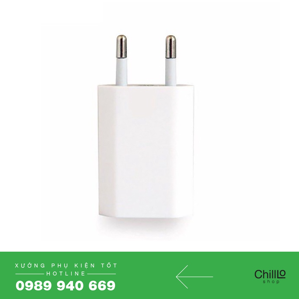 Củ Sạc 5W - Adapter Sạc 5V-1A - Cốc Sạc Cổng Ra USB Tương Thích Nhiều Thiết Bị