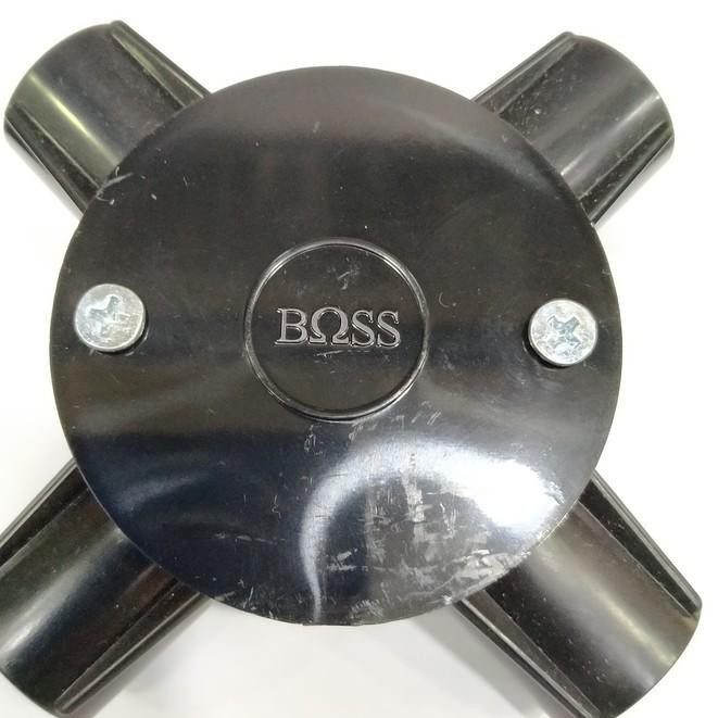 (Star Plus Lku 2ap4bx) T Dus / T Doos / Cross Doss Boss 4 Hole 20mm - B240S / 20 / 4we / Bk