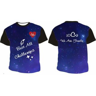 Combo 14 Áo thun nhóm, lớp in 3D trên nền và hình tự chọn