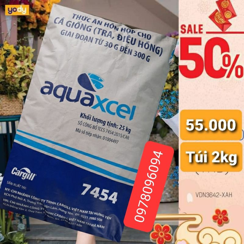 (Hỏa Tốc) Bao 25KG Thức Ăn Cá Cargill 7454 30% Đạm Thức Ăn Cá Tra Cám Cá Diêu Hồng Thức Ăn Cá Koi Thức Ăn Cá Trê Mồi Câu
