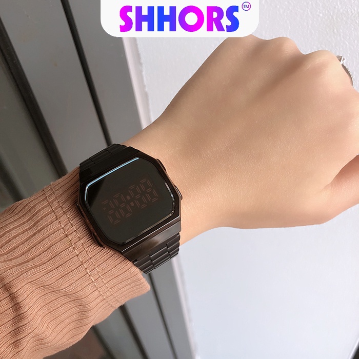 Đồng hồ nữ nam đeo tay chính hãng điện tử thể thao SHHORS D1