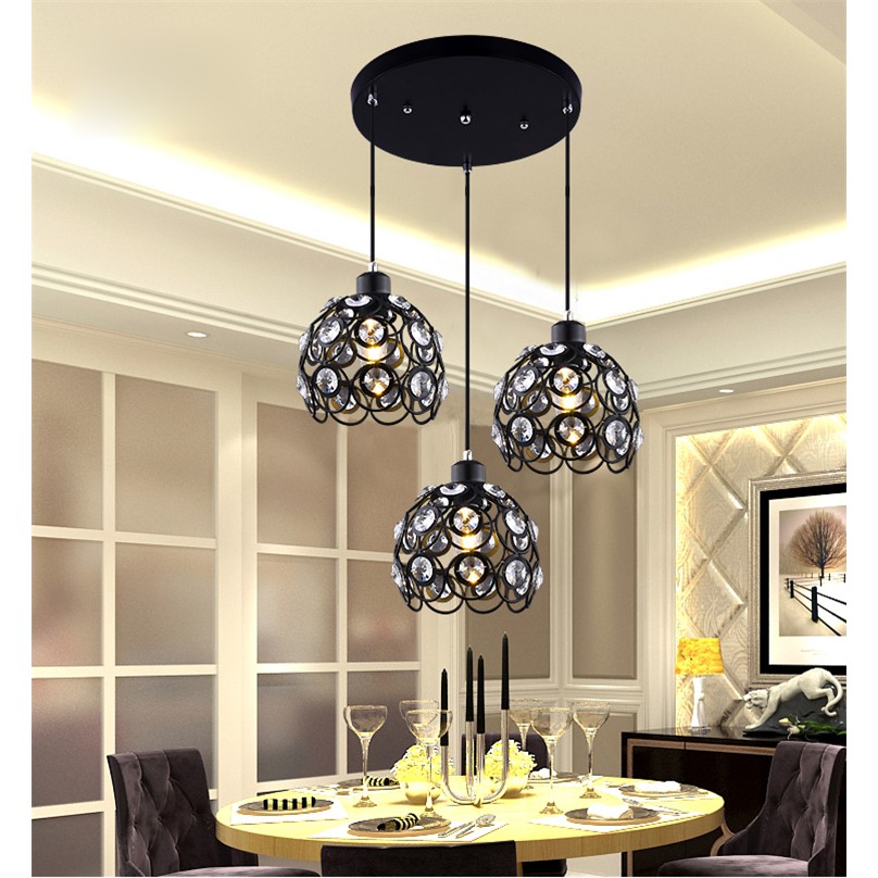 Bộ đèn thả MONSKY ALION treo trần trang trí độc đáo - kèm bóng LED và đế ốp trần
