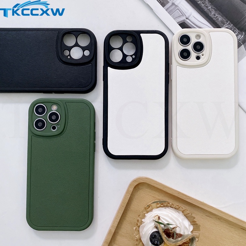 Ốp Điện Thoại Da Mềm Đơn Giản Thời Trang Cho iPhone XS Max XR X 7 8 plus 6 6s plus 7plus 8p 6plus 6sp