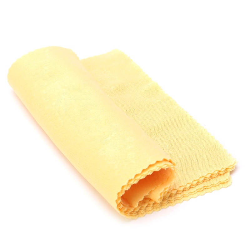 Sa Set 100 Khăn Lau Đánh Bóng Trang Sức Hai Mặt Màu Bạc / Vàng / Bạch Kim