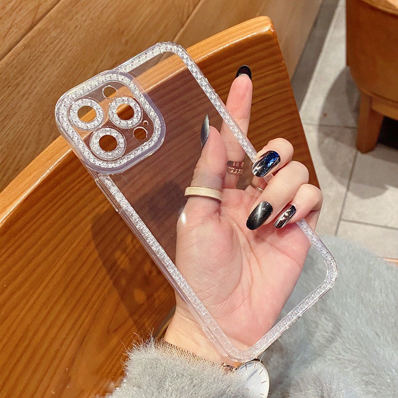 Ốp Điện Thoại Mềm Trong Suốt Chống Sốc Cho iPhone 14 Pro Max 13 Pro Max 12 11Pro Max xs xsmax xr 7Plus