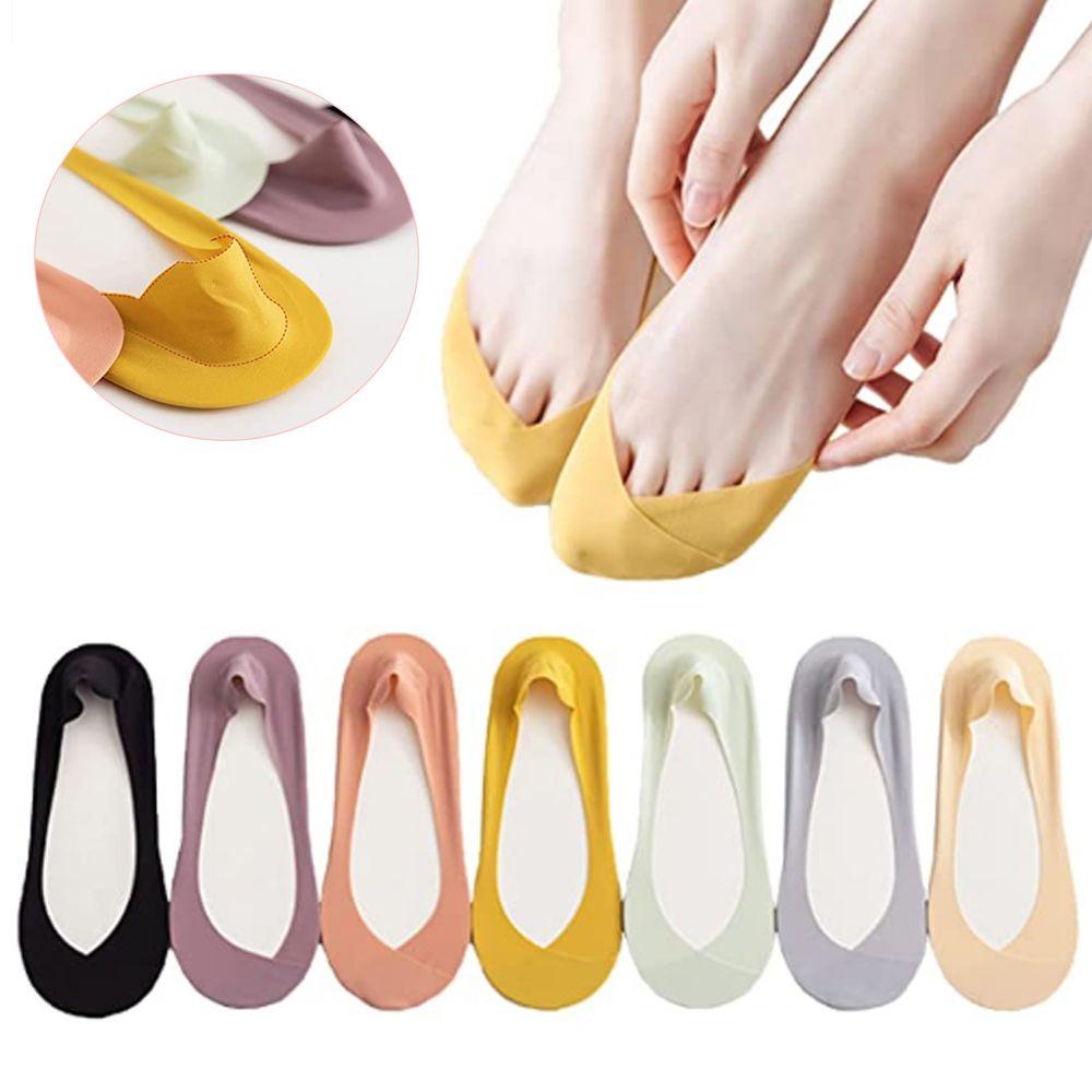Vớ Cổ Thấp Thoáng Khí Màu Sắc Tươi Sáng Thời Trang Cho Tuổi Teen