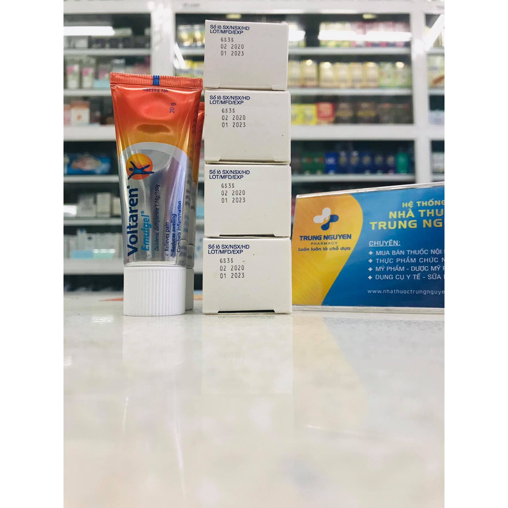 GEL BÔI GIẢM ĐAU VOLTAREN EMULGEL (Tube 20g)