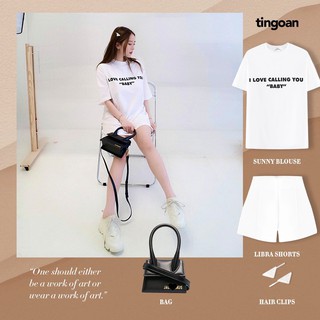 [Mã BMLT35 giảm đến 35K đơn 99K] Áo phông trắng CALLING BABY TSHIRT/WH