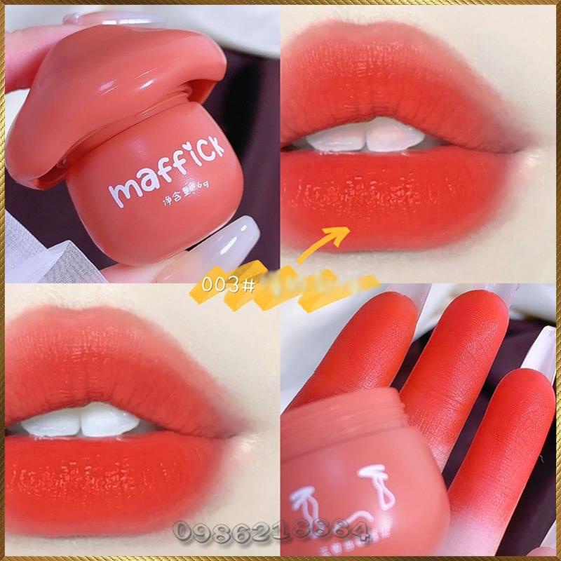 Son môi bùn nhung mịn vỏ hình nấm Maffick Mushroom Lip Paste MF278