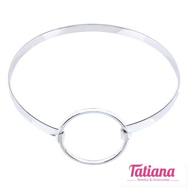 Vòng tay kiềng khoen tròn basic - Tatiana - V2175