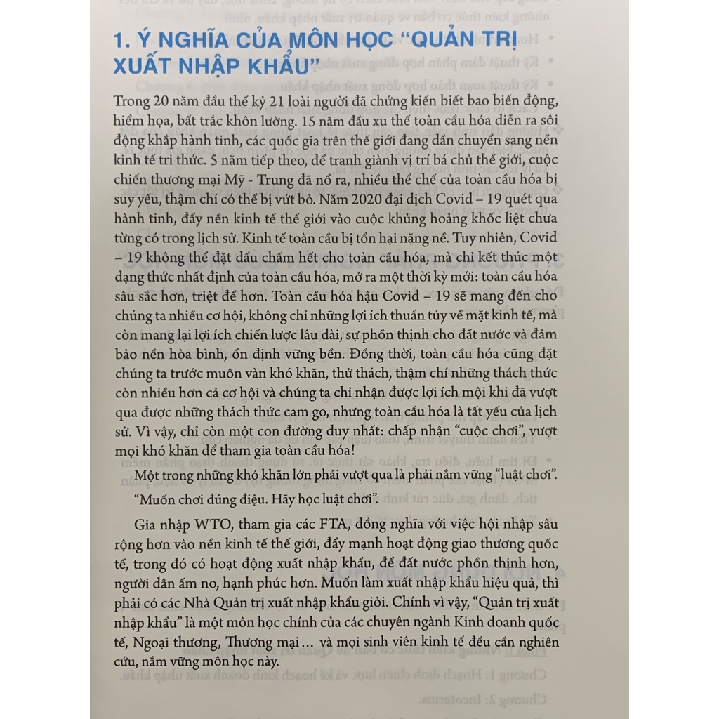 Sách - Giáo Trình Quản Trị Xuất Nhập Khẩu (Tái Bản 2021)