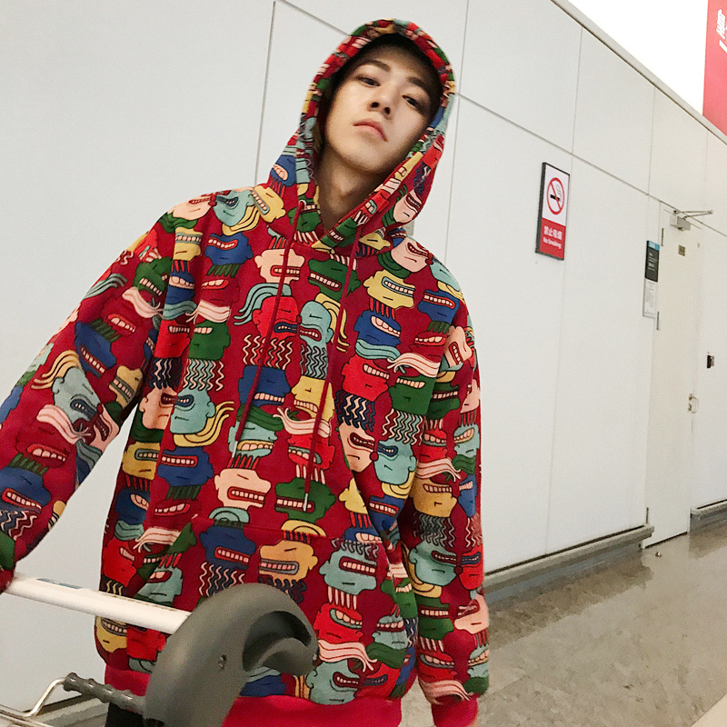 Áo nỉ dài tay có mũ thời trang Hàn Quốc sành điệu độc đáo | BigBuy360 - bigbuy360.vn