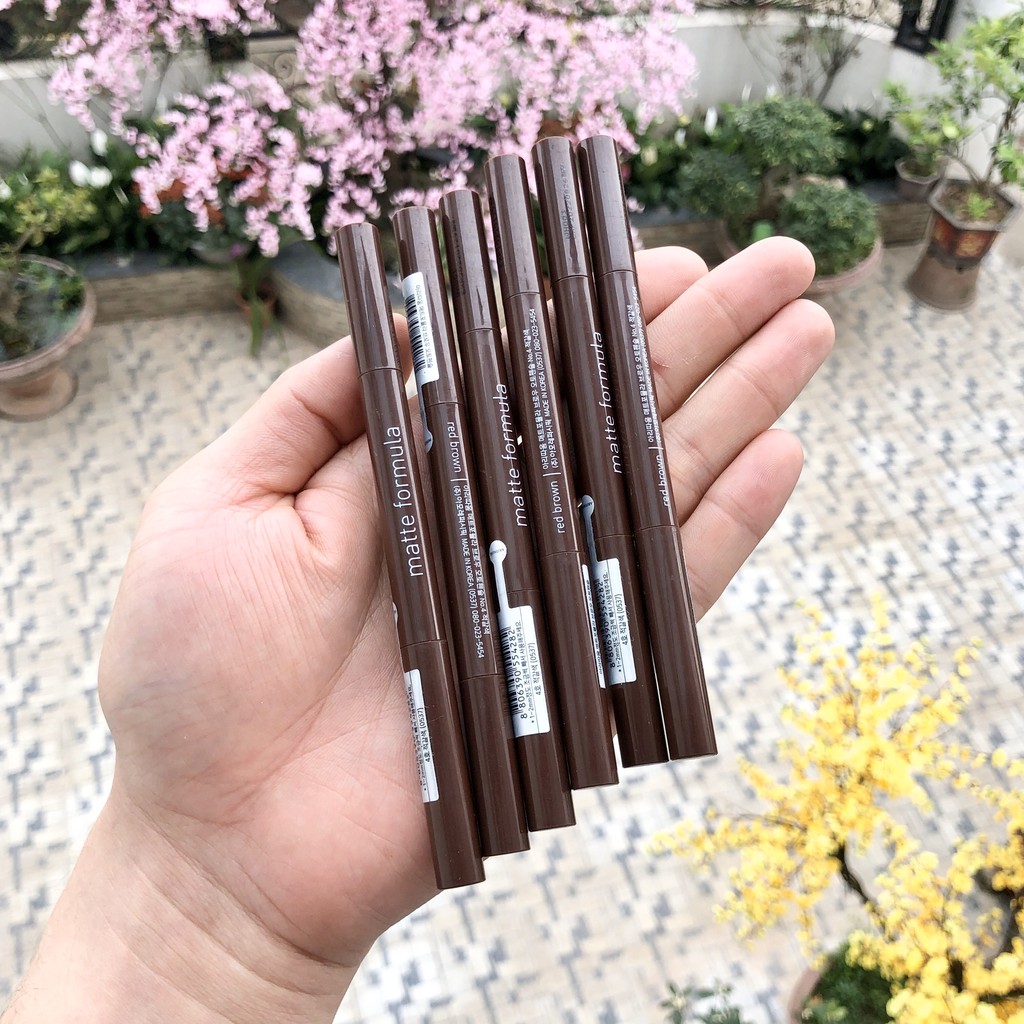 {THANH LÝ} Chì Mày 2 Đầu Aritaum Matte Formula Eyebrow #04