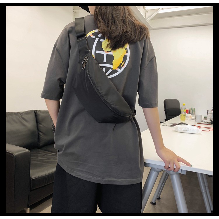 Túi bao tử kiểu đeo chéo nam nữ đựng ipad ulzzang phong cách Hàn Quốc | BigBuy360 - bigbuy360.vn