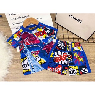 BỘ THUN LẠNH 3D CHO BÉ - ĐỒ BỘ TRẺ EM