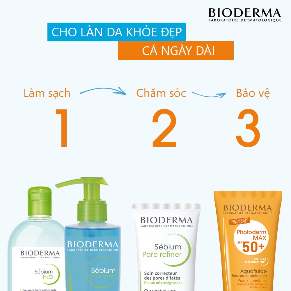Kem dưỡng giúp se khít lỗ chân lông Bioderma Sebium Pore Refiner 5ml
