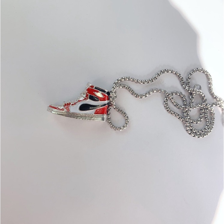Dây Chuyền Nam Nữ Unisex Giày Nike Jordan Chains Hip Hop Merin Accesories Sneaker Chất Liệu Titan- Nike Jordan Chain