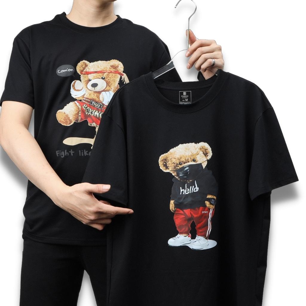 Áo thun nam cổ tròn ngắn tay . 3 màu trắng, đen, xám . chất cotton cao cấp PUNDO ATPD46