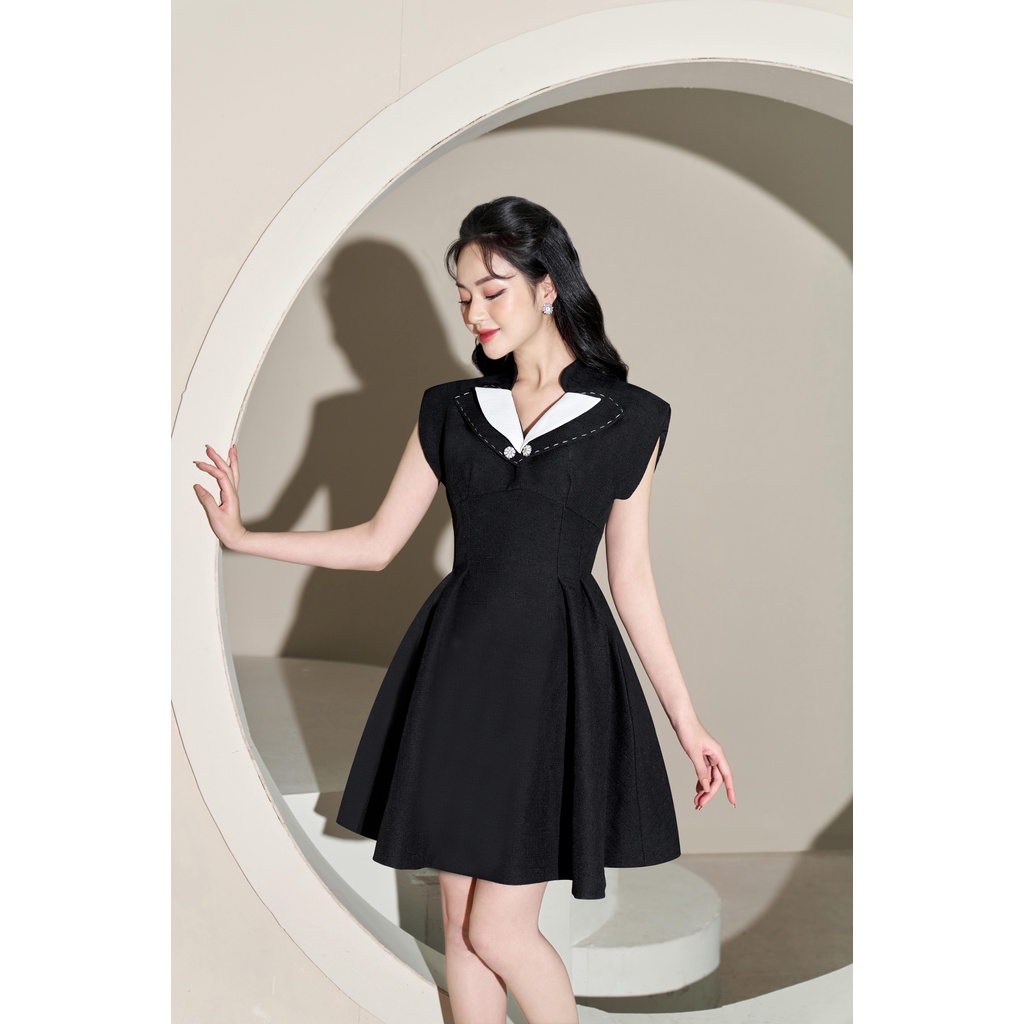 LEMES - Đầm xòe chữ A Sam