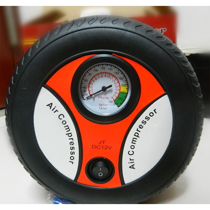 Máy Bơm Lốp Ô Tô Mini Air Compressor