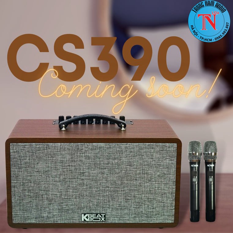 Loa Acnos Cs390 | Dàn âm thanh Karaoke chuyên nghiệp | Chính hãng bảo hành 12 tháng