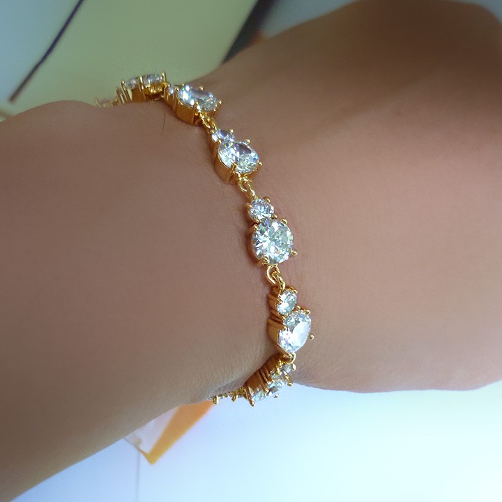Lắc tay đính đá LZ518