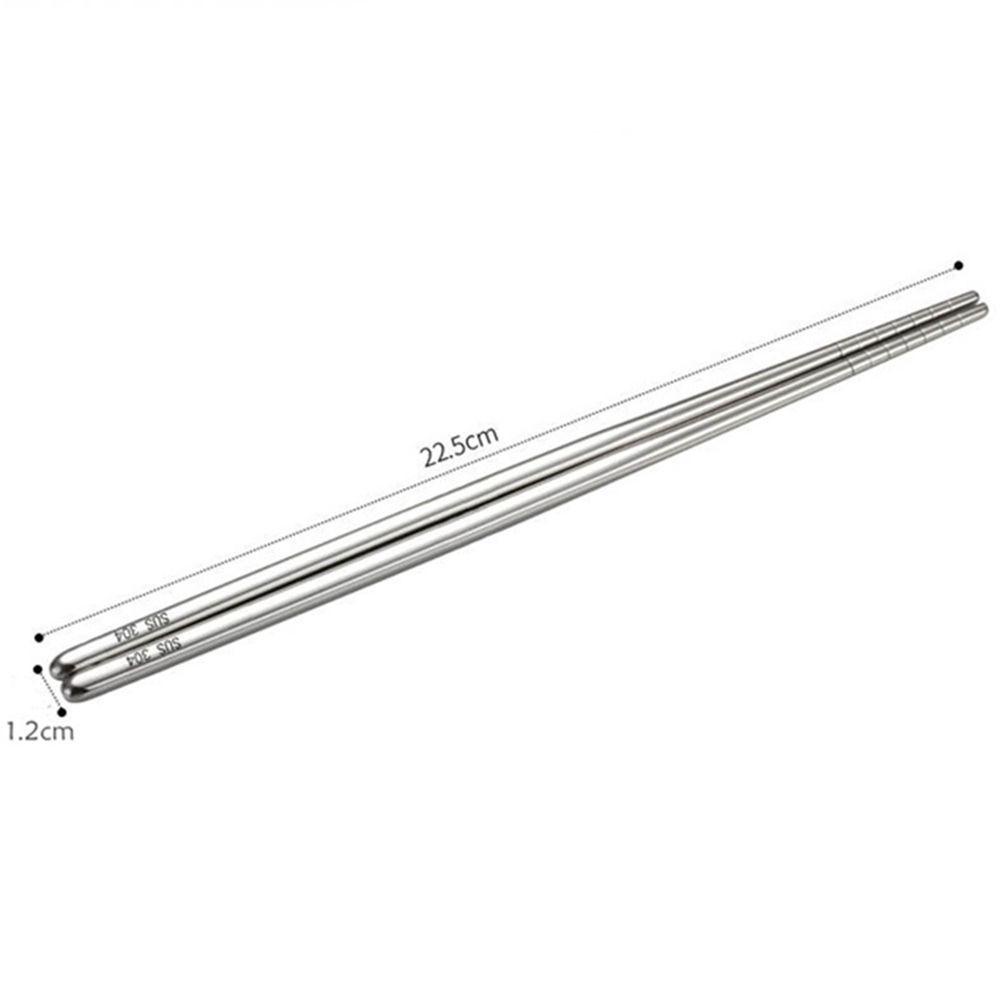 Đũa Ăn Bằng Thép Không Gỉ An Toàn Cho Sức Khỏe