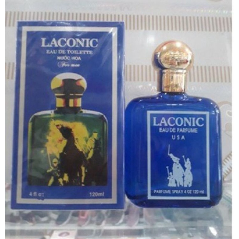 Nước hoa Laconic xanh 120ml.