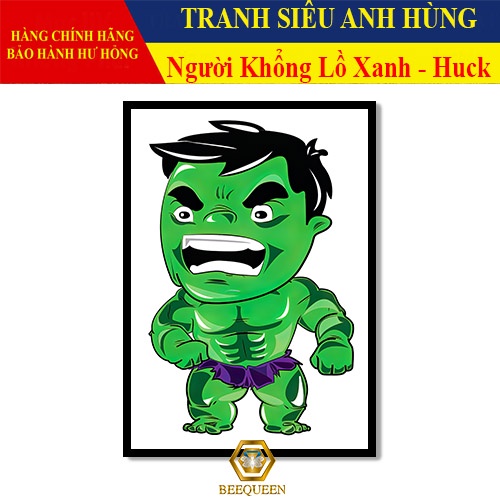 [MS1-25] Tranh Siêu Anh Hùng Huck