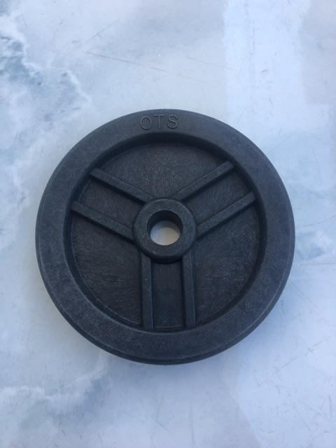 Bánh xe nhựa  máy nén khí 14x20x110mm