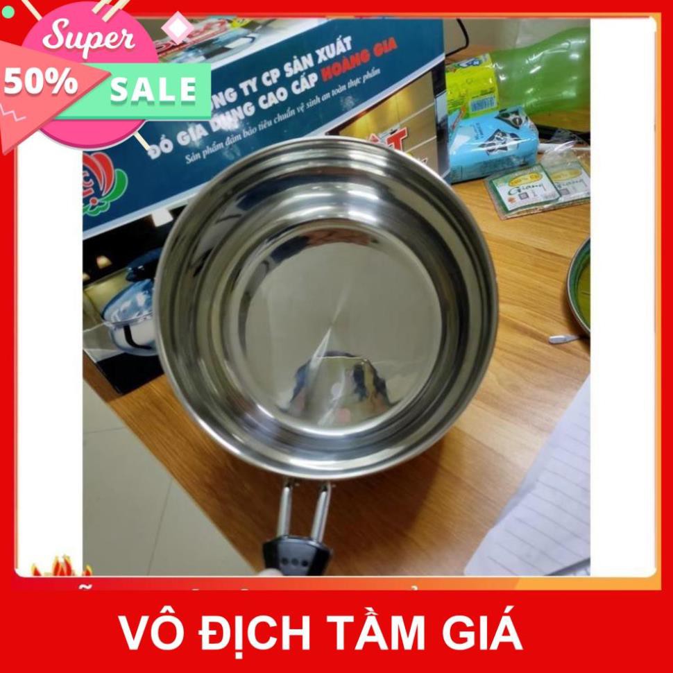 Nồi nấu bột , nấu cháo inox cho bé , đáy 2 lớp cao cấp ⚡️𝐌𝐢𝐞̂̃𝐧 𝐏𝐡𝐢́ 𝐒𝐡𝐢𝐩⚡️