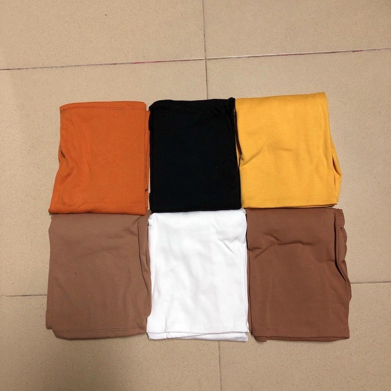 Đầm body cổ cao nhiều màu