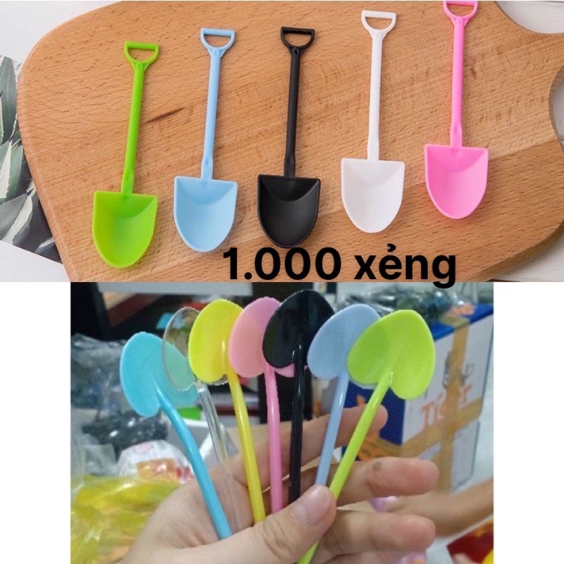 Combo 1.000 xẻng múc bột, múc kem