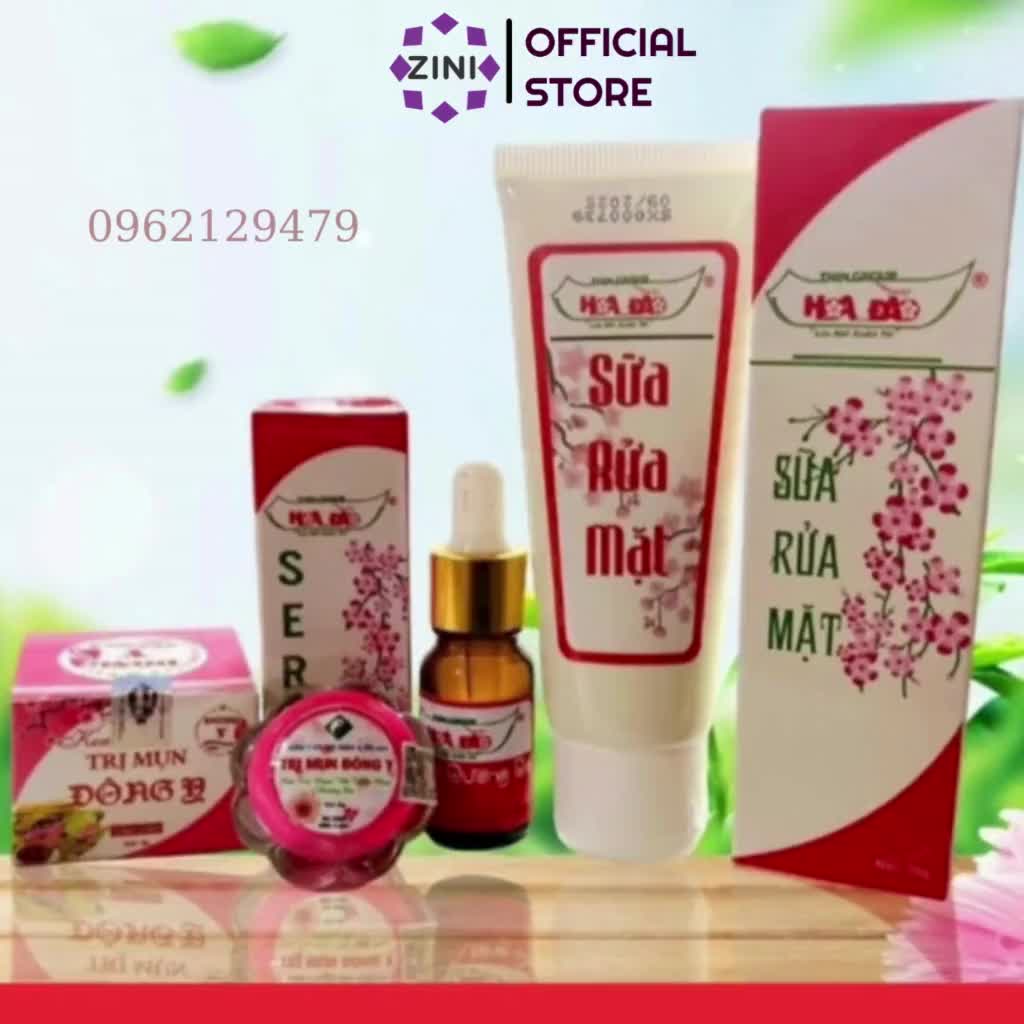 Kem Mụn Đông Y Hoa Đào Sạch Mụn, Trắng Da, Mờ Nám, Chấm Mụn Zini Store | BigBuy360 - bigbuy360.vn