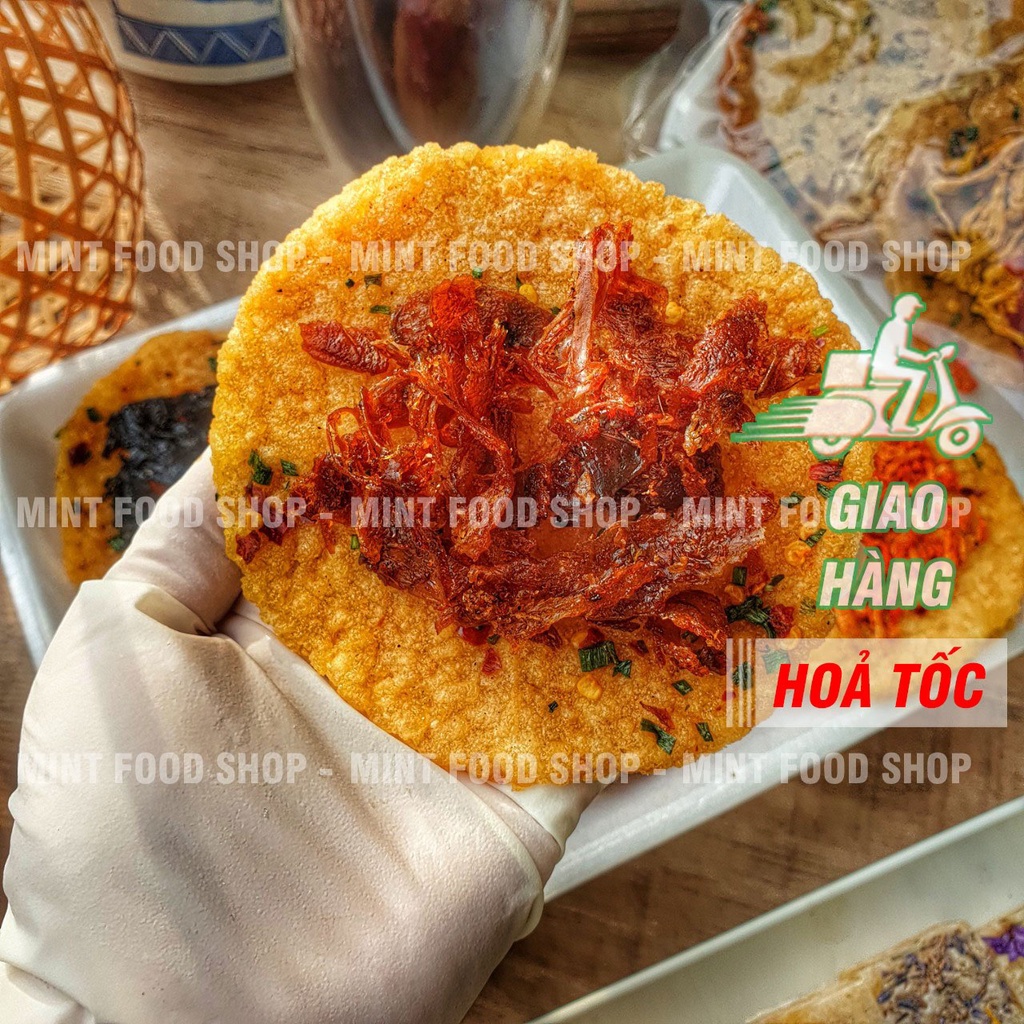 Cơm Cháy Mix Lục Vị - Vĩ 6 Miếng Cơm Cháy & 6 Loại Topping