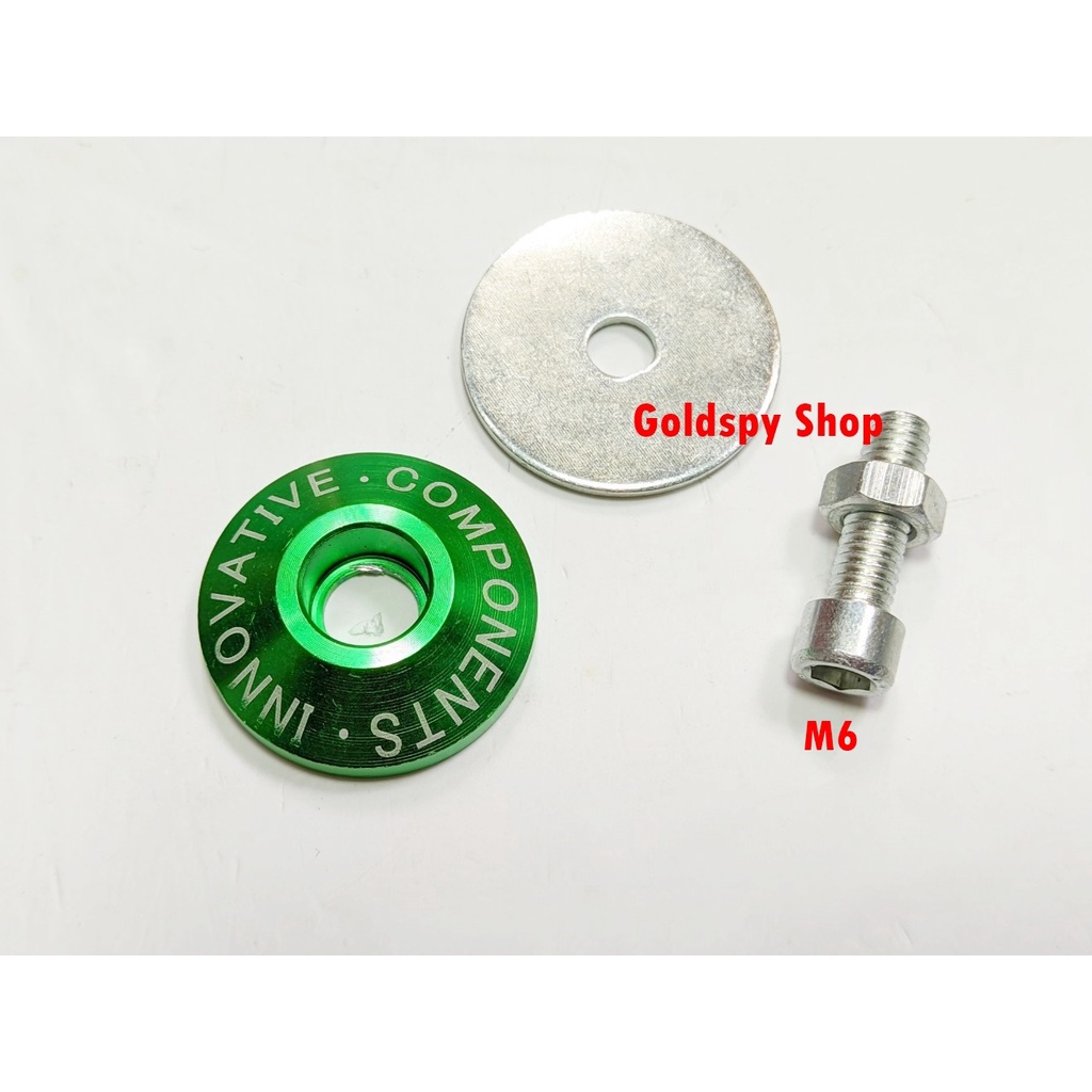 ( 1 cái ) Nút bịt chân gương xe máy SH, SH Mode, Lead, Liberty... - ốc chân kiếng SH nhôm CNC INNOVATIVE