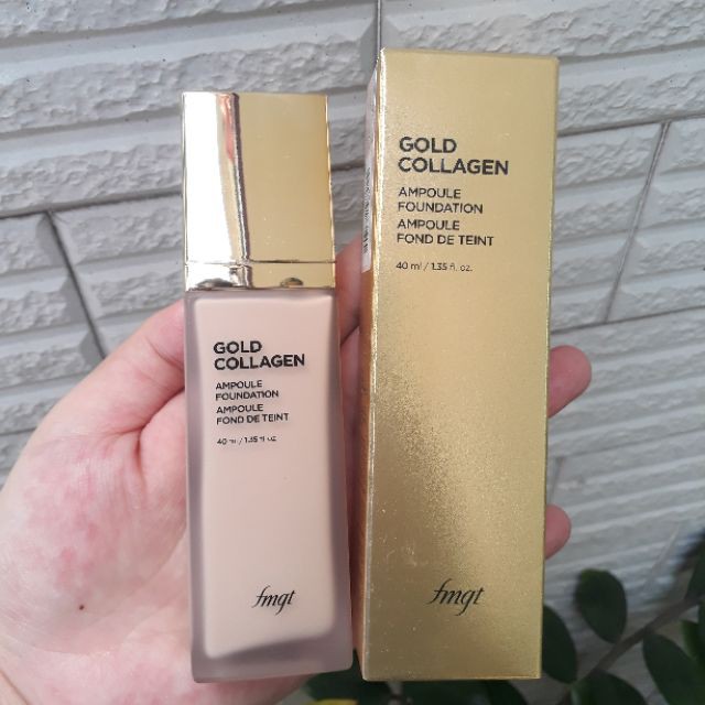 Kem Nền The Face Shop Gold Collagen Ampoule Foundation SPF30 Pa++